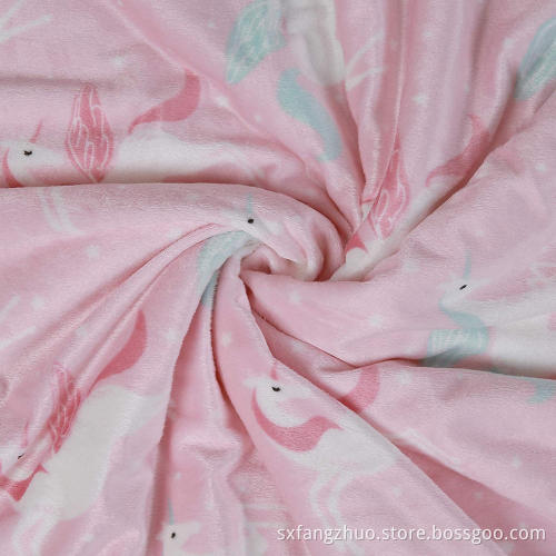 soft and comfortable baby soft thick fleece blanket